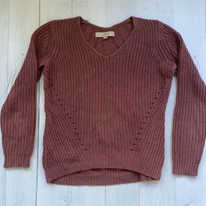 ❌ SOLD ❌ LOFT - Ribbed Sweater